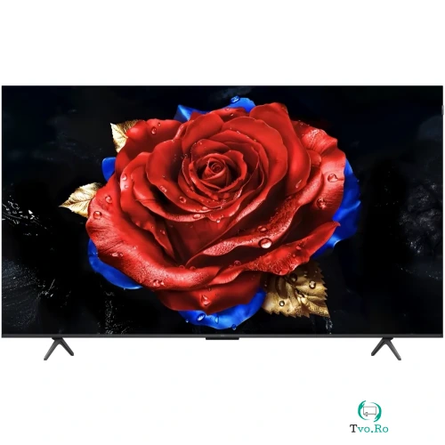 Televizor QLED 55T8C 139cm 55inch Google TV Ultra HD 4K Black la 1,696.99 lei ron
