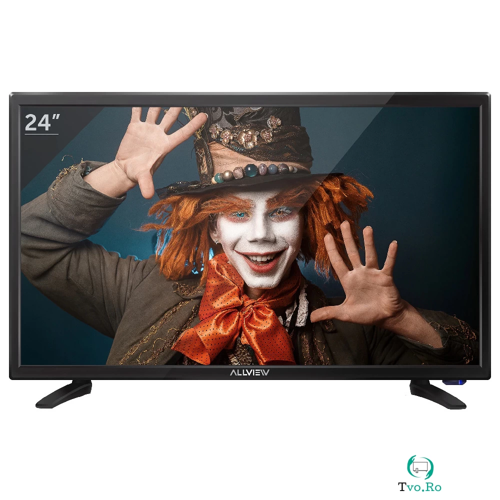 Televizor LED, Allview 24ATC5000-H, 60 cm, HD, Clasa F la 299.99 ron