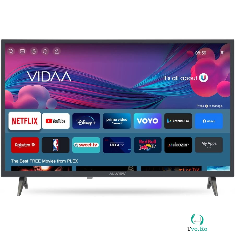 Televizor LED Smart TV 32S6200 81cm 32inch HD Black