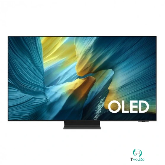 Samsung Televizor OLED SAMSUNG QE65S95FA, 163 cm (65), Smart, 4K, 100 HZ, 2 Tunere, Vision AI, Model 2025 la 11,792.99 lei ron