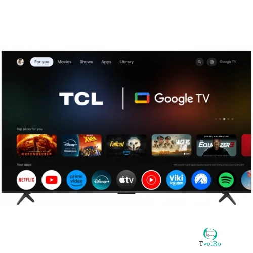 Televizor Mini LED 55C61KS 139cm 55inch Google TV Ultra HD 4K Black