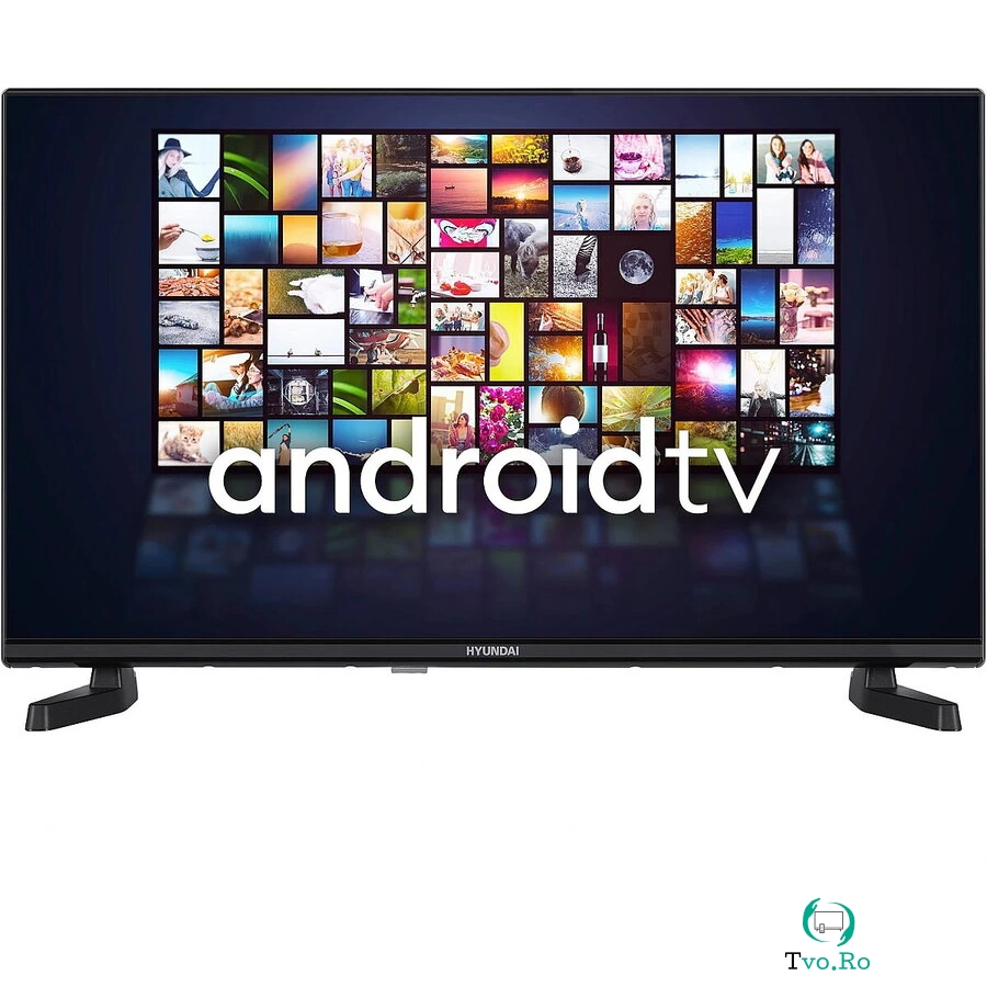 Hyundai Televizor LED Hyundai 80 cm, HLA32339, HD Ready, Smart TV, WiFi, CI+,Negru la 1,053.99 lei ron