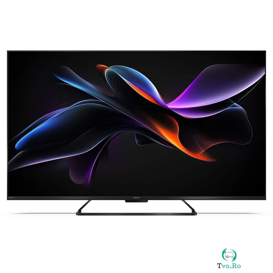 Sharp Televizor Sharp 50HR7265E, 50 (126cm), QLED, 144Hz, 4K Ultra HD, Google TV, Dolby Vision, Dolby Atmos, Negru