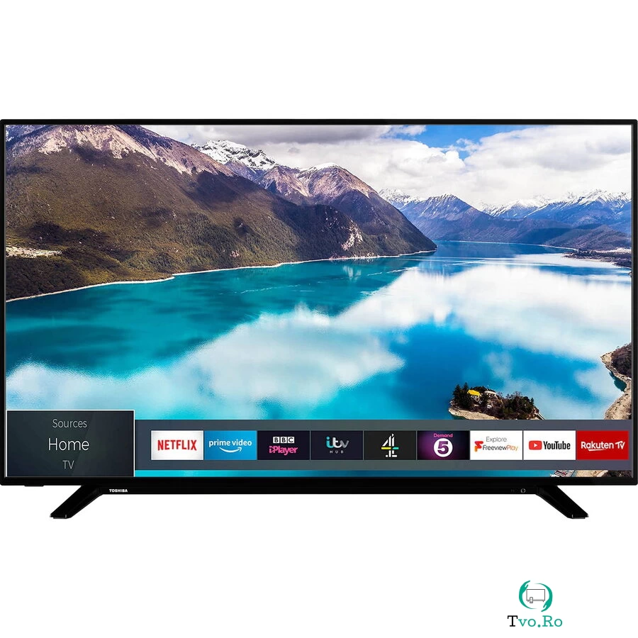 Toshiba Televizor LED Toshiba 50UA2063DG, 126 cm, 4K Ultra HD, Smart TV, HDR10, Negru la 1,799.00 lei ron