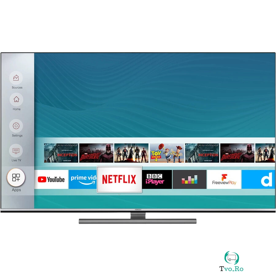 Horizon Televizor HORIZON 55HZ9930U/B, 139 cm, Smart, 4K Ultra HD, OLED, CLASA G, Negru la 5,505.99 lei ron